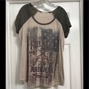 Maurices Tops - Maurice’s Woman’s Burn Out Top Size 0 (XL) Maurices Tops - Maurice’s Woman’s Burn Out Top Size 0 (XL)